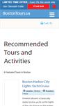 Mobile Screenshot of bostontours.us